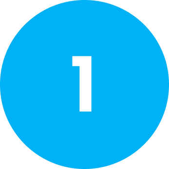 1 blue
