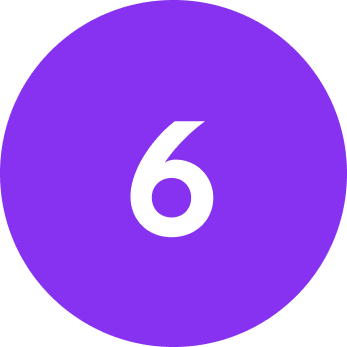 6 blue