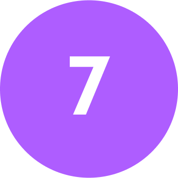 7 blue