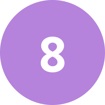 8 blue